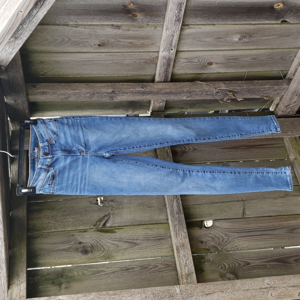 High Rise Jegging Medium Wash